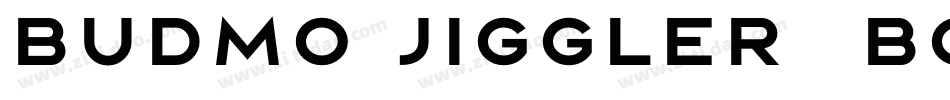 Budmo Jiggler  Bold字体转换